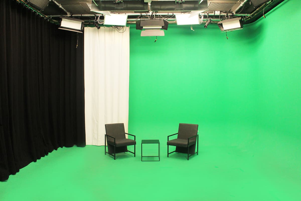 Studio 2 Green Screen achtergrond-wissel