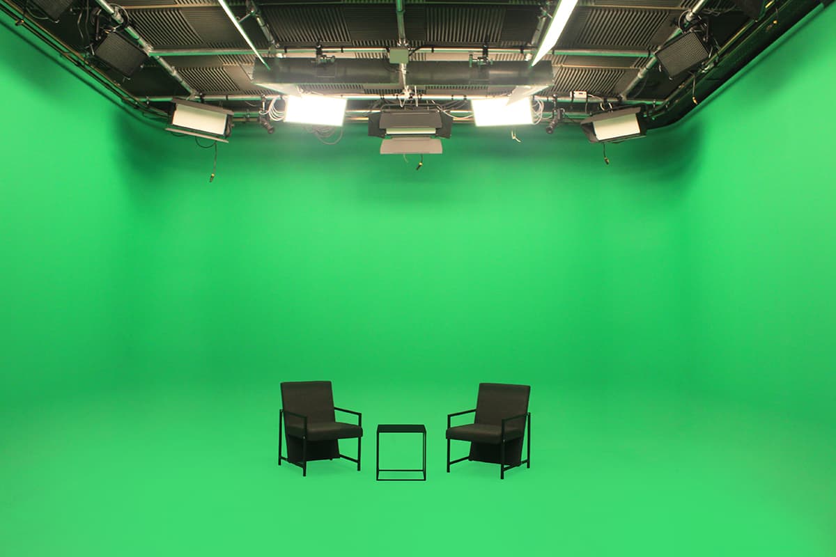 Studio 2 Green Screen wide